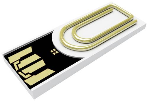 Xlyne clip/me TRUE DOCUMENT USB-Stick Bulk 8GB Weiß CA08IW002 USB-A (USB 2.0)