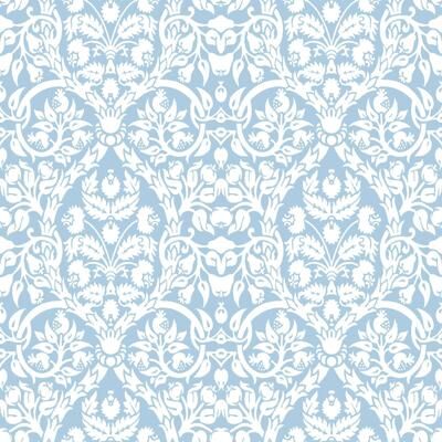 Galerie Wallcoverings Blooming Garden Collection Damasco Garden Matte Finish Vinyl on Non-woven Wallpaper Roll