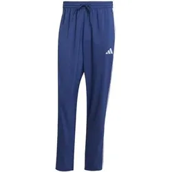 ADIDAS Herren Hose Essentials 3-Streifen Stanford Open Hem, Größe L/S in Blau Blau