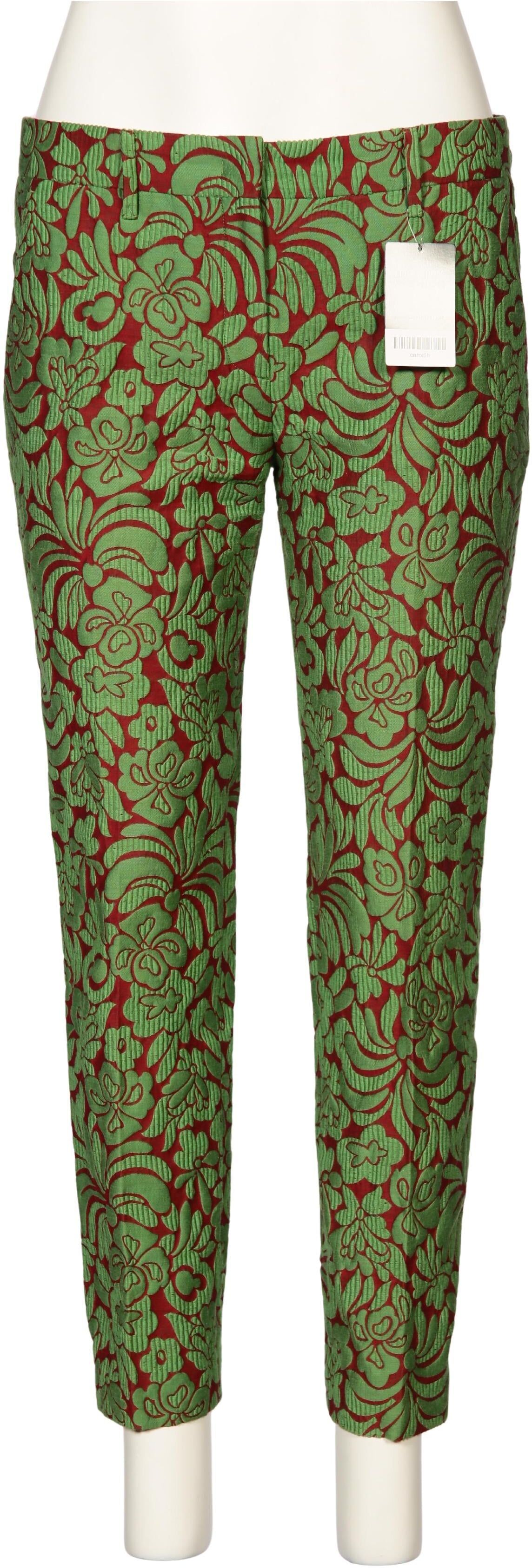Prada Damen Stoffhose, Grün, Gr. W36, kein / Etikett - Second Hand