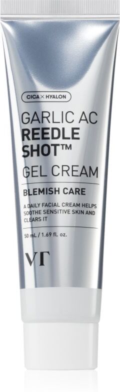 VT Cosmetics Garlic AC Reedle Shot Gel Cream light gel-cream against imperfections in acne-prone skin 50 ml