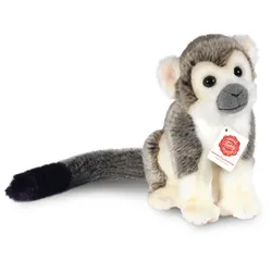 Teddy-Hermann - Äffchen grau, 17 cm - grau|weiß