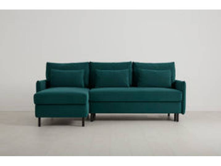 Model 12 Dreisitzer-Schlafsofa mit Chaiselongue links,