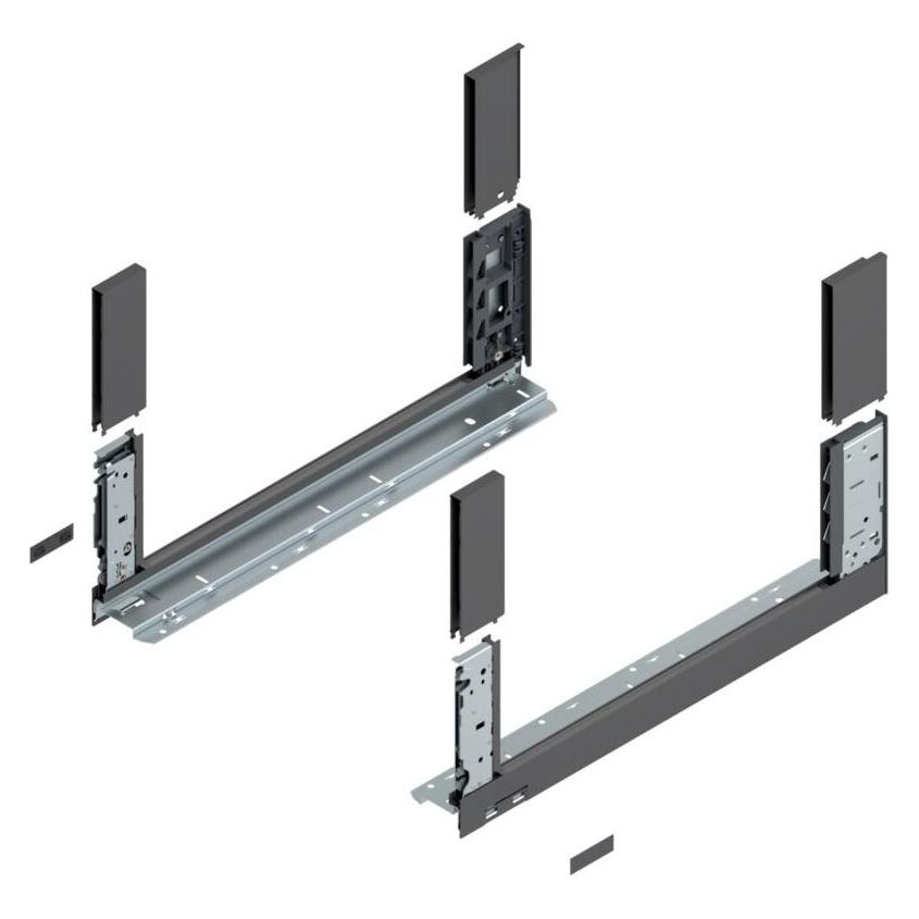 Blum Flexible Frontschubkasten-Sets LEGRABOX free C, oriongrau (08822923)