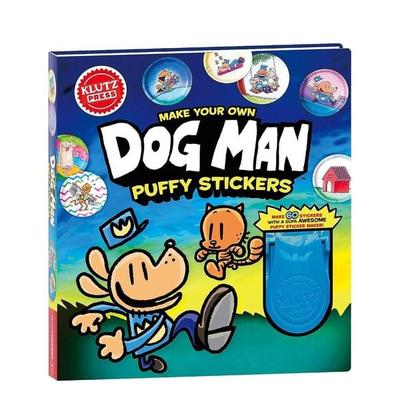 Make Your Own Dog Man Puffy Stickers, Taschenbuch von Editors of Klutz, Scholastic Us