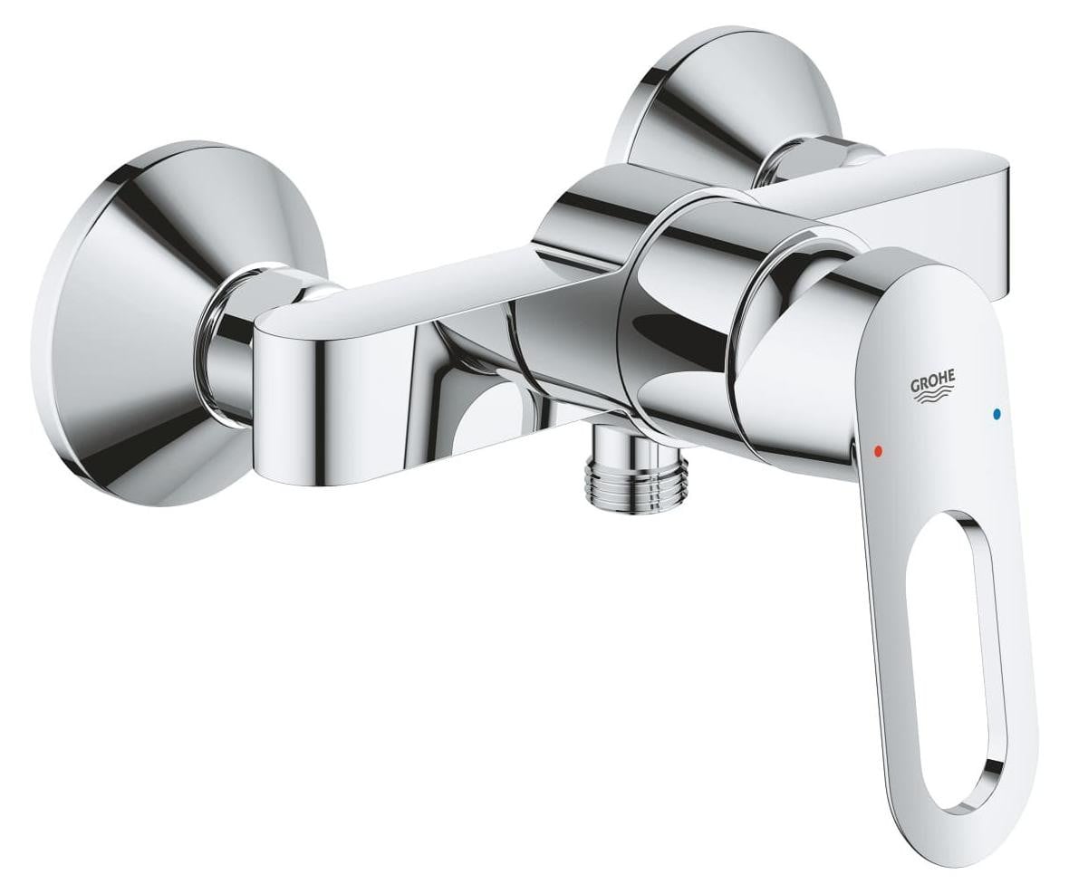 GROHE BauLoop Douchekraan met hendel, chroom