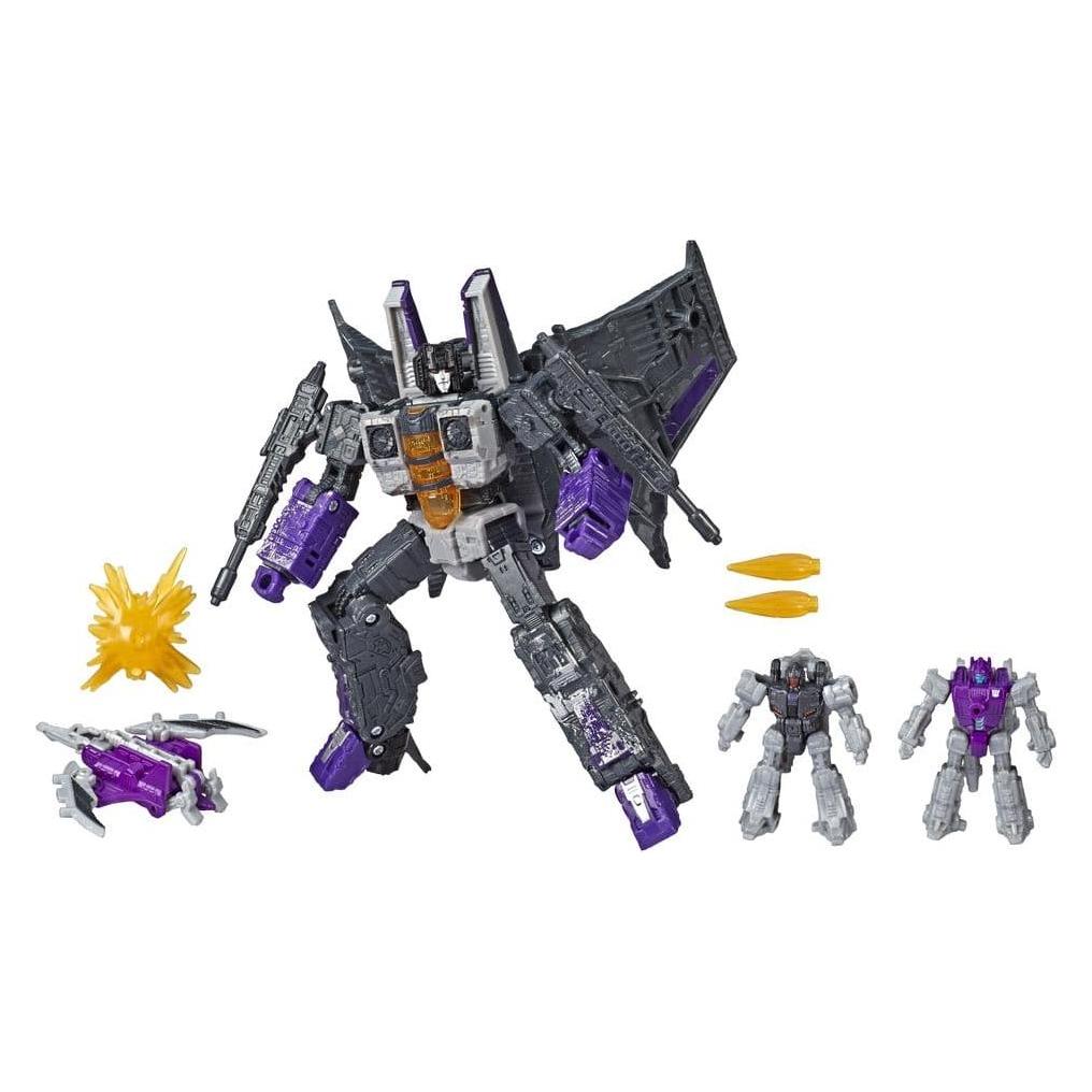 Hasbro Tra Wfc Voyager Skywarp Battle Pack (E55645L02)
