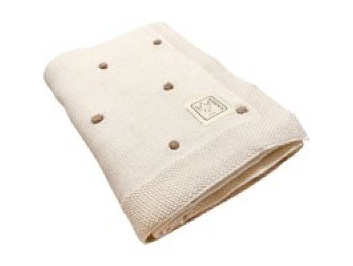 Babydecke Knots 80x100 cm Organic Cotton