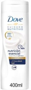 Dove Nutrição Essencial Pele Seca 48H Duplo 2 Unds 400ml