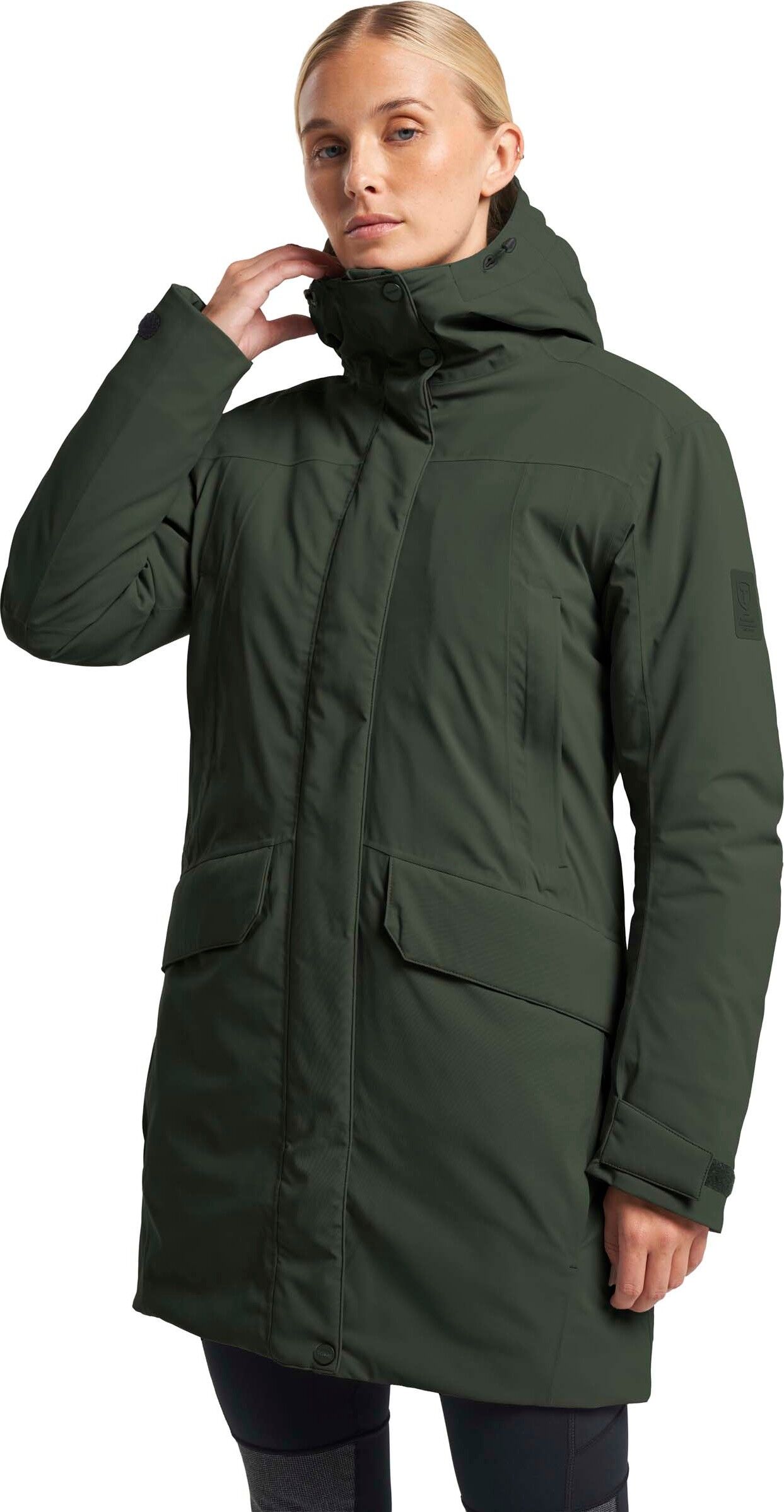 Tenson Women's Eve Jacket Dark Olive L