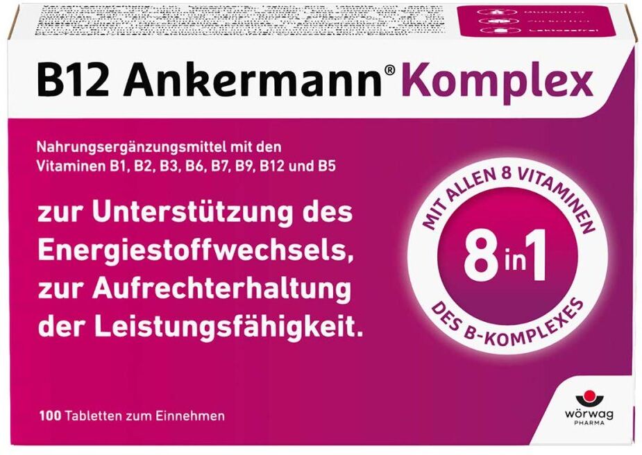 B12 Ankermann Komplex überzogene Tabletten