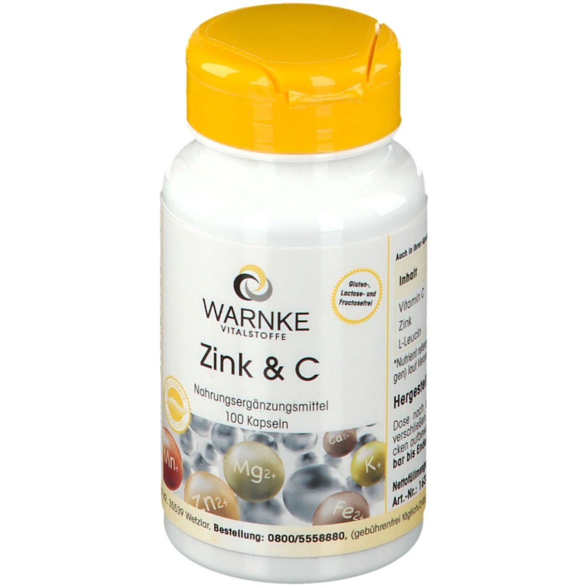 Zink & C Kapseln 100 St