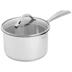 Scanpan - STS Casserole with Lid - 18 cm/2.5 L - Stainless Steel, Pfanne + Kochtopf, Silber