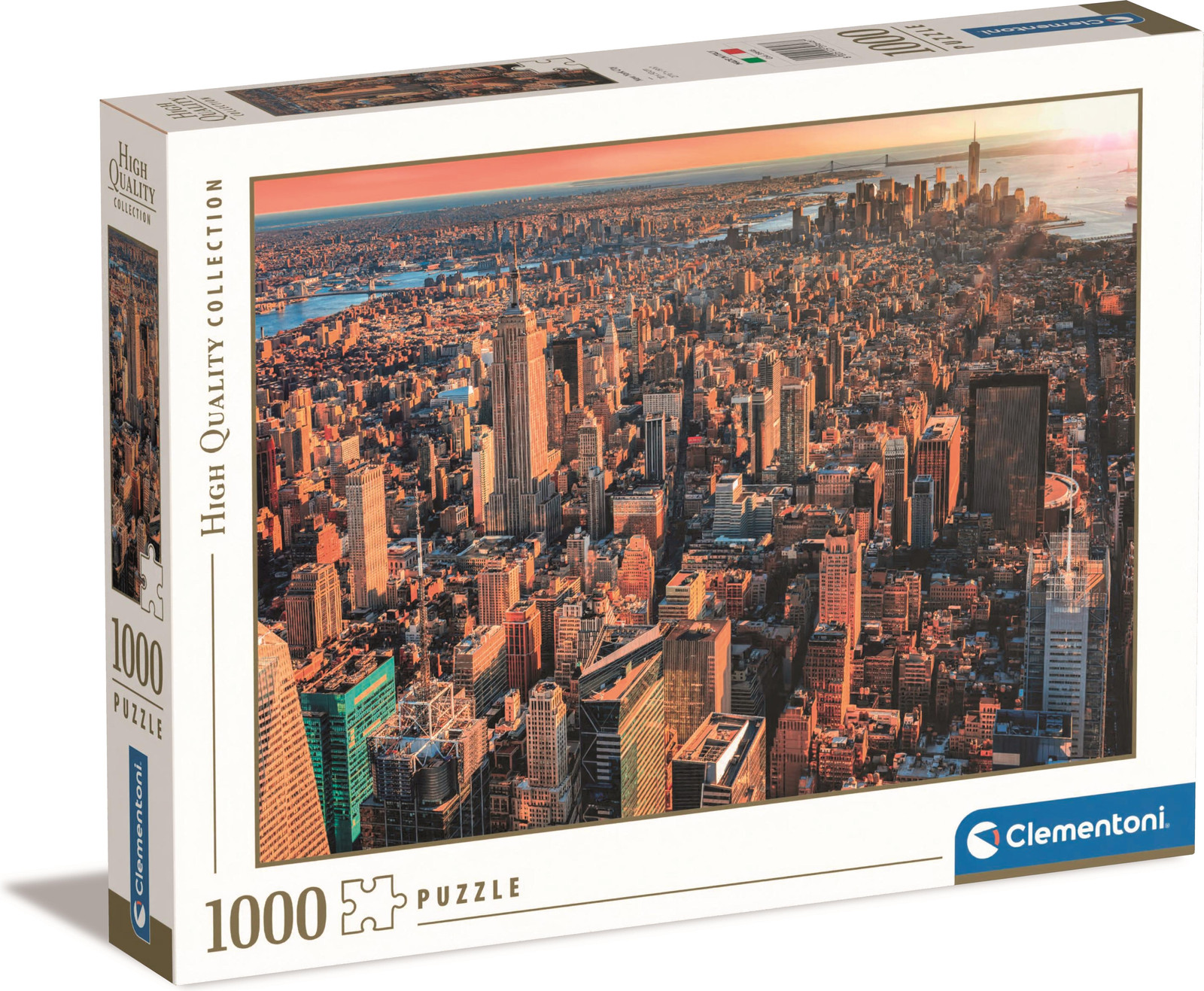 Clementoni High Quality Collection Puzzel Stad, 1000 stukjes