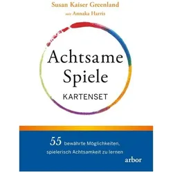 Achtsame Spiele, Fachbücher von Lisa Baumann, Annika Harris, Kaiser Greenland, Lindsay duPont