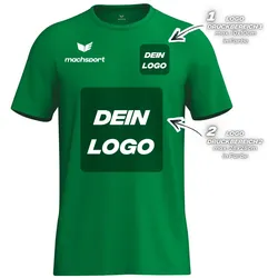 Erima Herrenlaufshirt Intro Funktionsteamshirt, smaragd - M