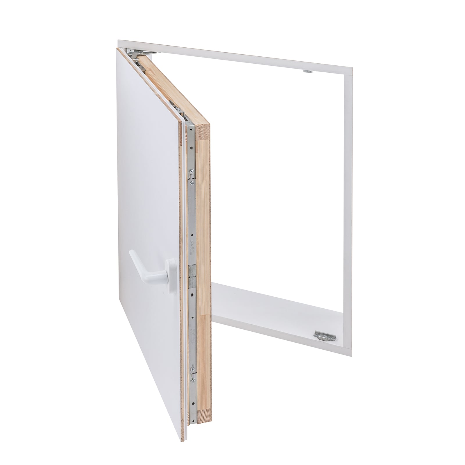 ROTO Treppen Roto Kniestocktüre Designo mit Klima-Dicht-System 60x80cm Standardmaße C995-64312