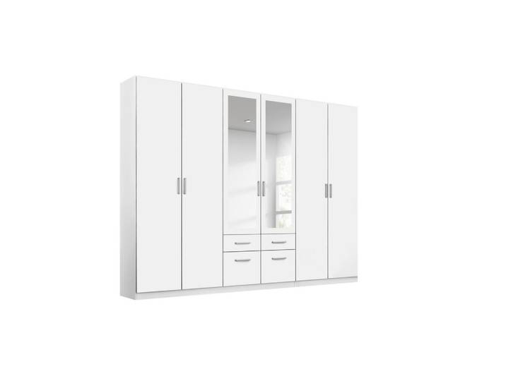 Drehtürenschrank Bingen Weiß