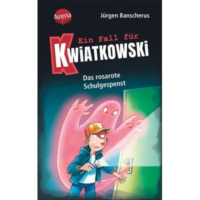 Ein Fall für Kwiatkowski (15). Das rosarote Schulgespenst, Gebundene Ausgabe von Jürgen Banscherus, Arena, 978-3-401-60665-1