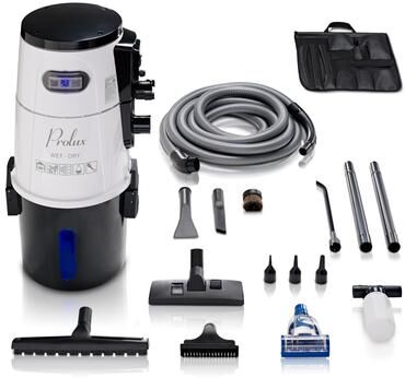 Prolux Professional Wall Mounted Garage Shop Vacuum Wet Dry Pick Up