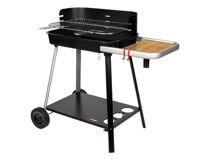 Barbecue au charbon de bois VULCANO 2300 + soufflerie\, de chez Somagic