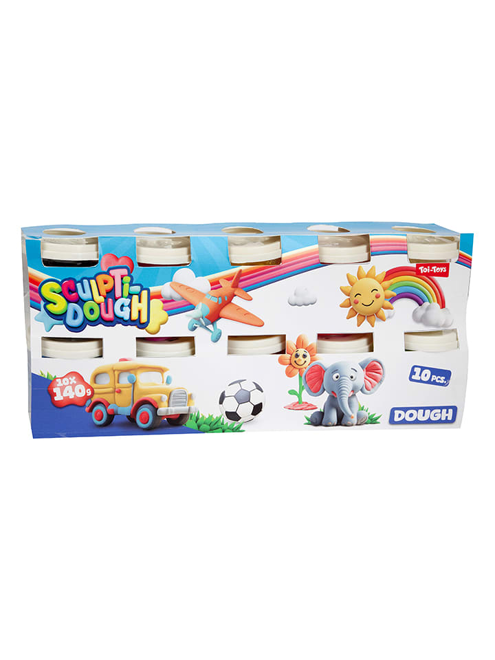 Toi-Toys Knete - ab 12 Monaten - 10 Stück - onesize