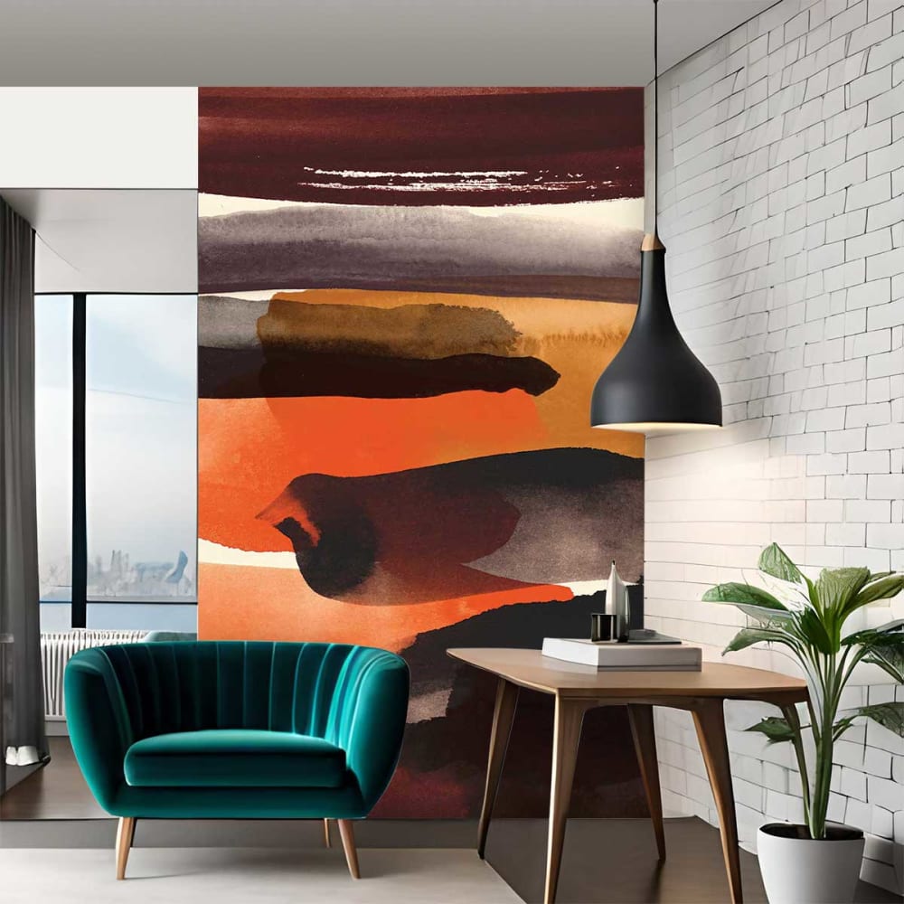 Hexoa Papel pintado palisandro 156x270cm
