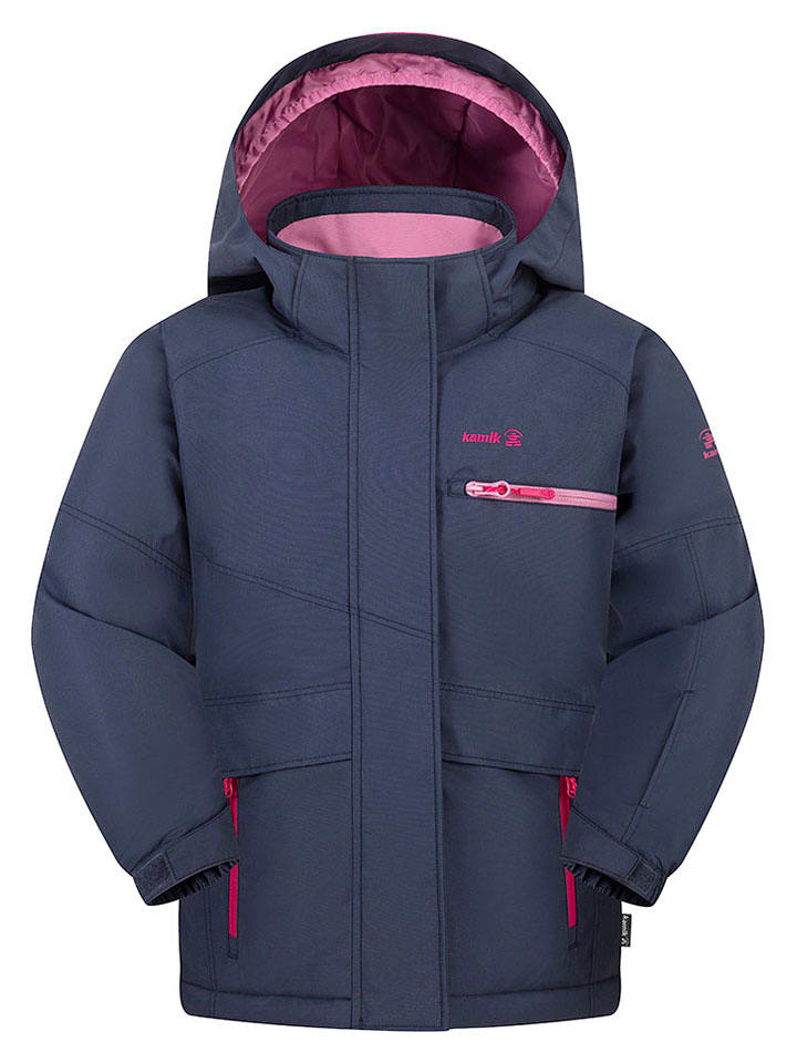 Kamik Winterjacke "Carina" in Dunkelblau - 128