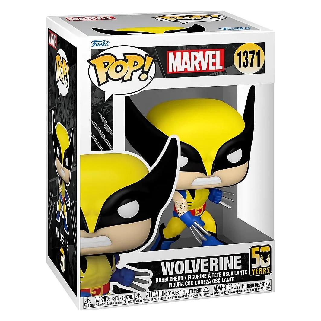 Funko WOLVERINE 50E ANNIV. - POP Marvel N° 1371 - Wolverine (Classique) (OC77438)