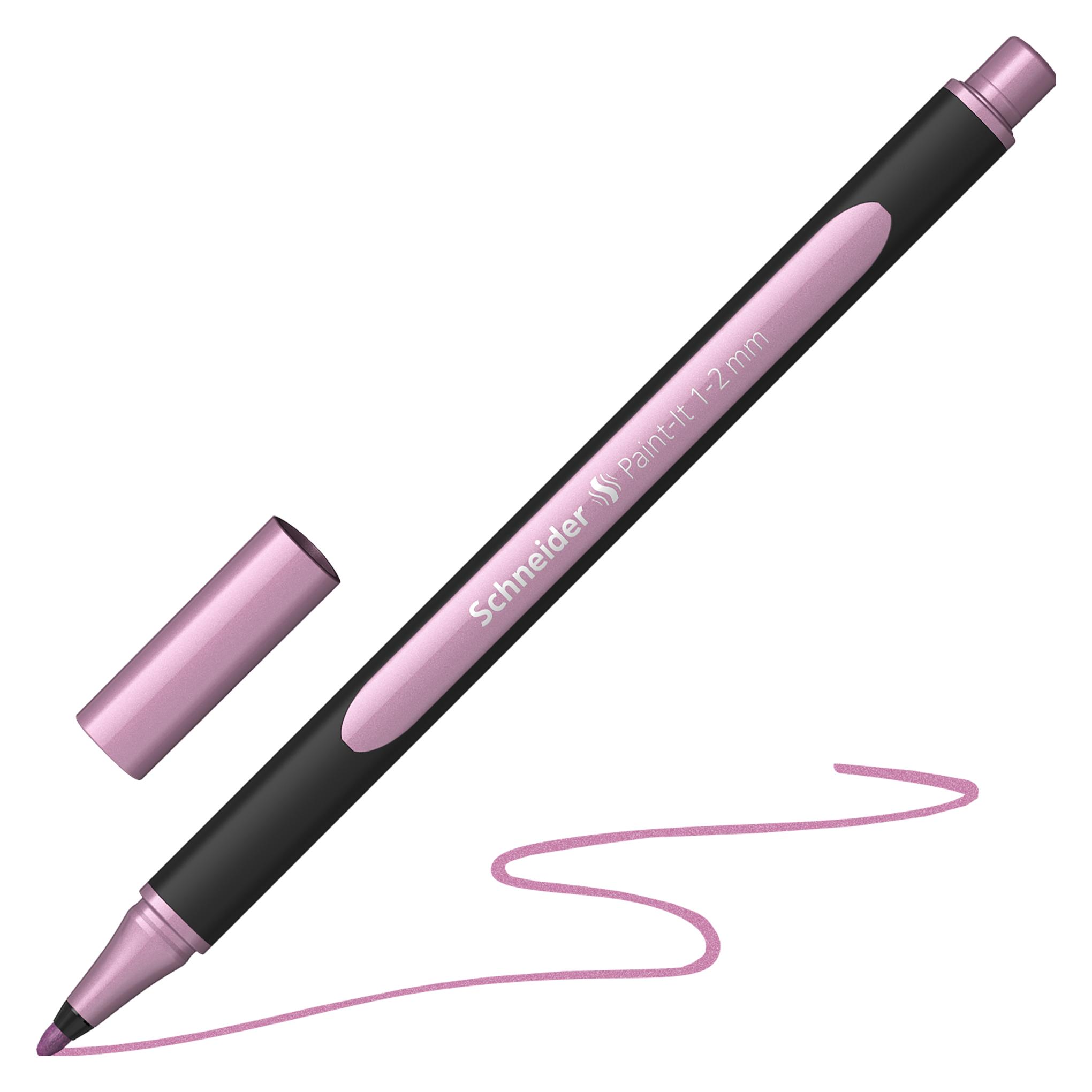 Schneider Fineliner Metallicliner Paint-it Rose (1x) (004641-121)