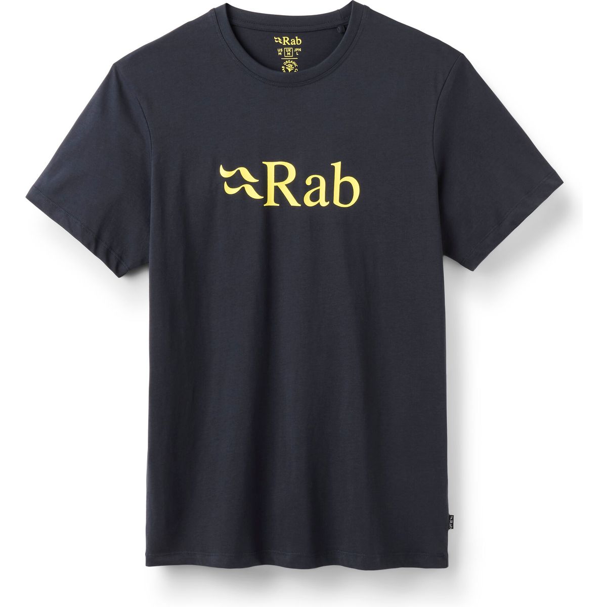 Rab Stance Logo Tee beluga/pollen (BPO) L QCB-08-BPO-LRG