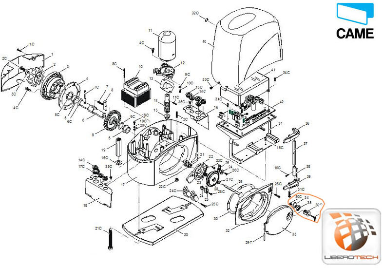 Came Cilindro Serratura Bx-243 – 119ribx042