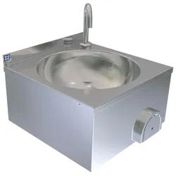 Virtus Handwaschbecken mit Kniebedienung, Innendurchmesser Ø 340 mm (GLC0001/B)