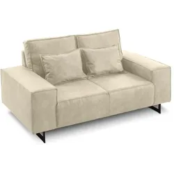 filippo Sofa Antwerp Mikrofaser Beige Sand 2-Sitzer
