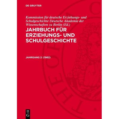 1962, Gebundene Ausgabe von , De Gruyter, 978-3-11-277680-3