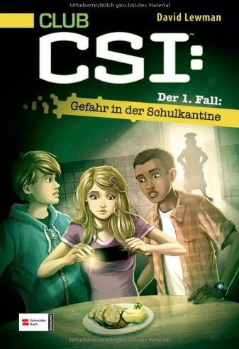 David Lewman - CLUB CSI: Der 1. Fall: Gefahr in der Schulkantine - Preis vom 10.10.2026 11:48:34 h