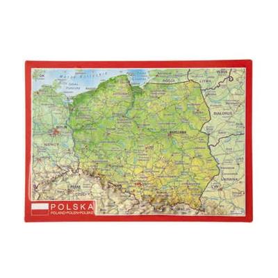 Markgraf, A: Reliefpostkarte Polen, Karte von Andre Markgraf,Mario Engelhardt, Georelief Vertriebs GbR