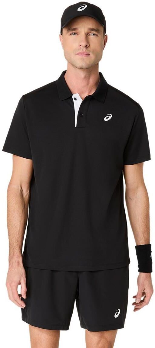 Asics Court Polo Performance Black, L
