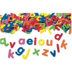 Colorations Färbungen – Selbstklebendes Schaumstoff-Buchstaben-Alphabet, Set mit 380