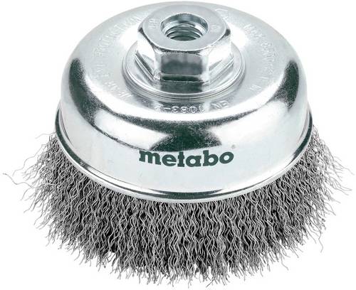 Metabo Topfbürste 100x0,3 mm/ M 14, Stahl, gewellt (623719000) 623719000 1 St.