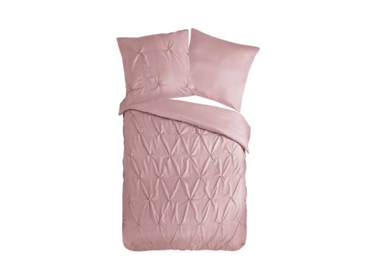 Pure Dekbedovertrek Elegance - Roze - (140x220 cm) - 100% Polyester