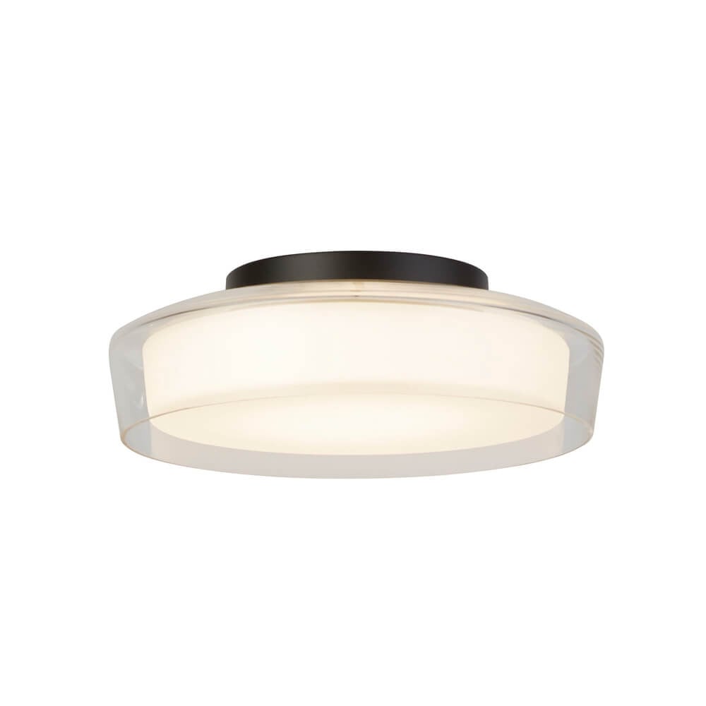 Searchlight Puck Badkamer plafondlamp - Zwart