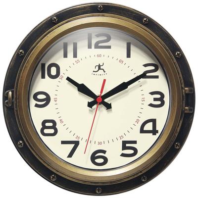 Value Selection Infinity Forecaster 10 Inch Silent Wall Clock Black Bronze Vintage Style Infinity Forecaster 10 Inch Silent Wall Clock Black Bronze Vintage Style