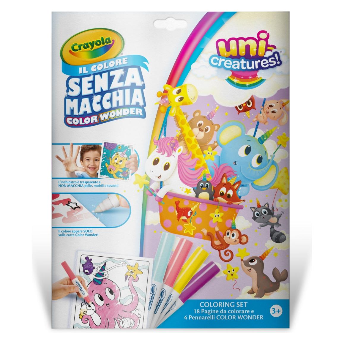 Crayola Malbuch-Set "CW Foldalope Uni-Creatures" (77251367)