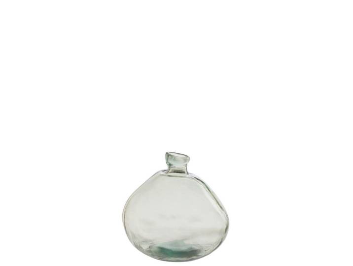 Ambia Home Vase, Mintgrün, Glas, 33x32x33 cm, Dekoration, Vase, Glasvasen
