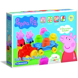 Clementoni Clemmy Peppa Pig Holzscheit-Set