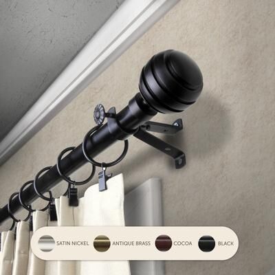 InStyleDesign Piper Adjustable Curtain Rod