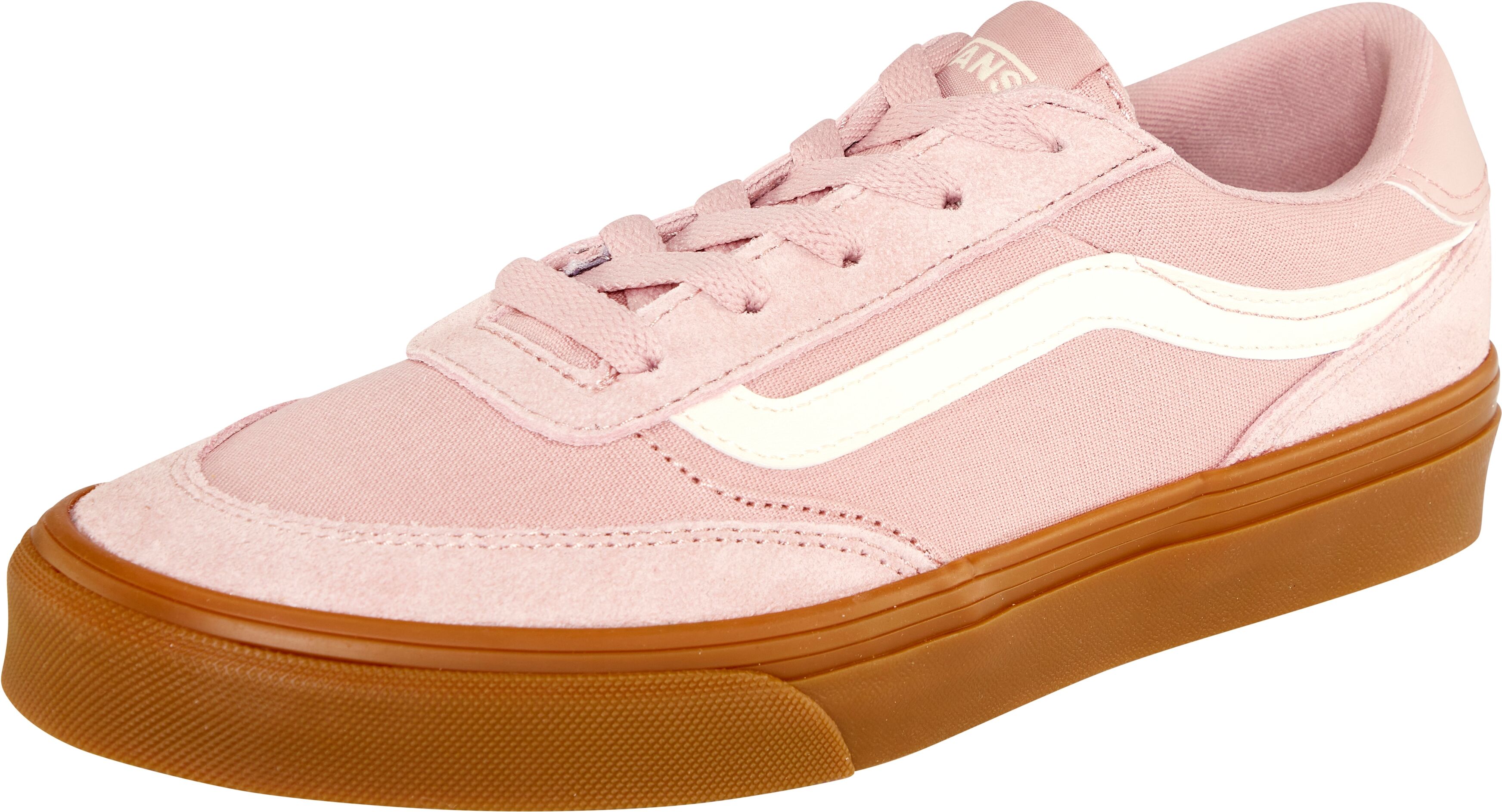 Sneaker VANS "Brooklyn LS", Damen, Gr. 38, rosa (fpr, gum misty mauve), Leder, Schuhe Sneaker fpr, gum misty mauve 38