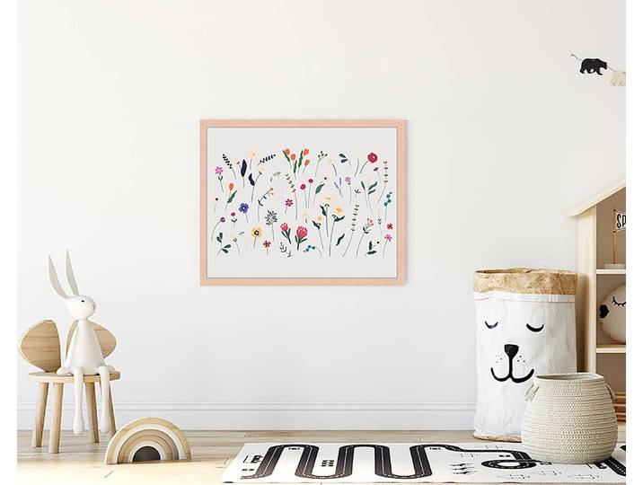 Bild Soft Flower Mix 43 x 53cm Multicolor