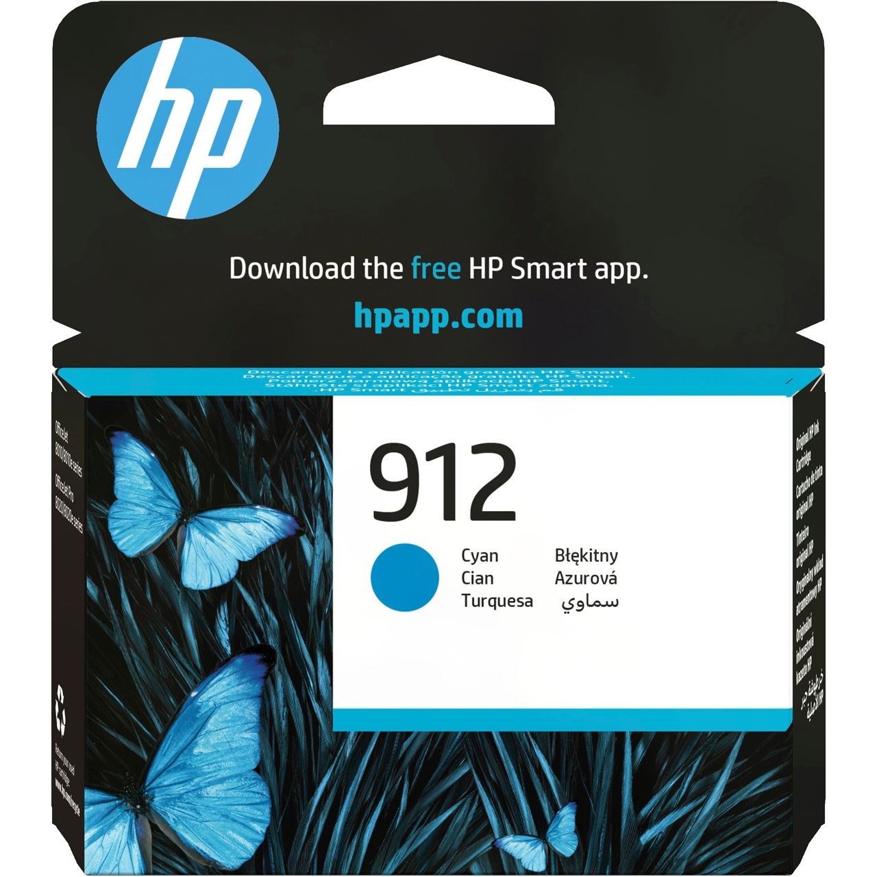 HP Tinte 912 cyan (3YL77AE)